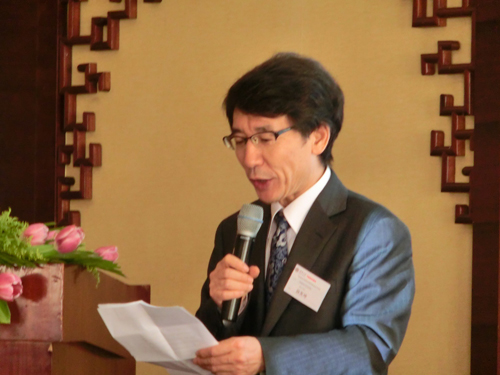 浙江大學薛其(qí)坤副校長發(fā／fà)表緻辭